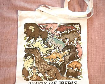 DA: Beasts of Thedas Canvas Tote Bag