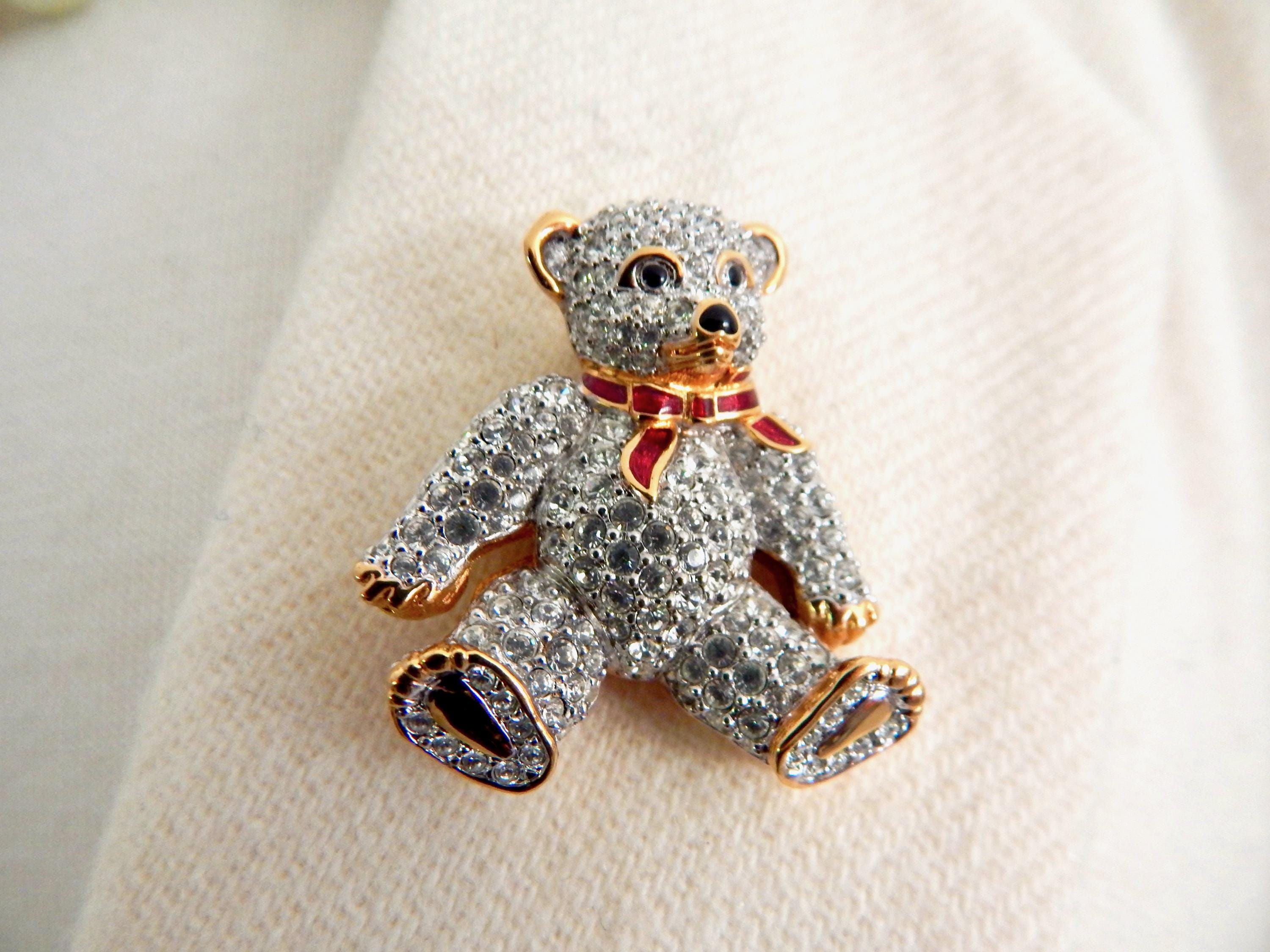 スワロフスキー ブリロ・ブリラ Swarovski Brooch - Etsy
