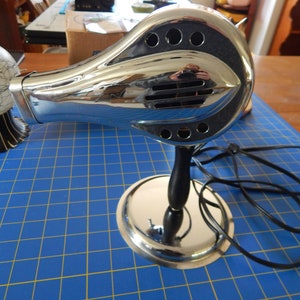 Fabulous Retro Tropic Aire Hair Dryer in Original Box - Retro Hair Dryer & Stand Model #786A - Retro Hair Salon Advertising Display - Works