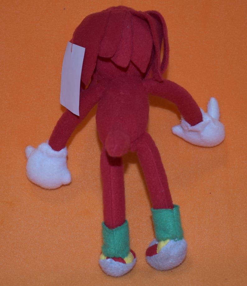 Handmade knuckles the echidna plush | Etsy