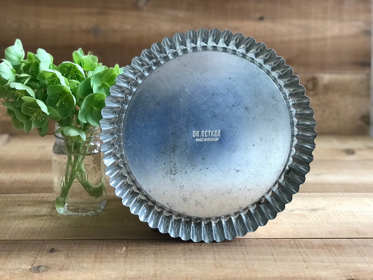 Vintage 11 fluted flan tin/flan pan/fruit flan tin/large Etsy