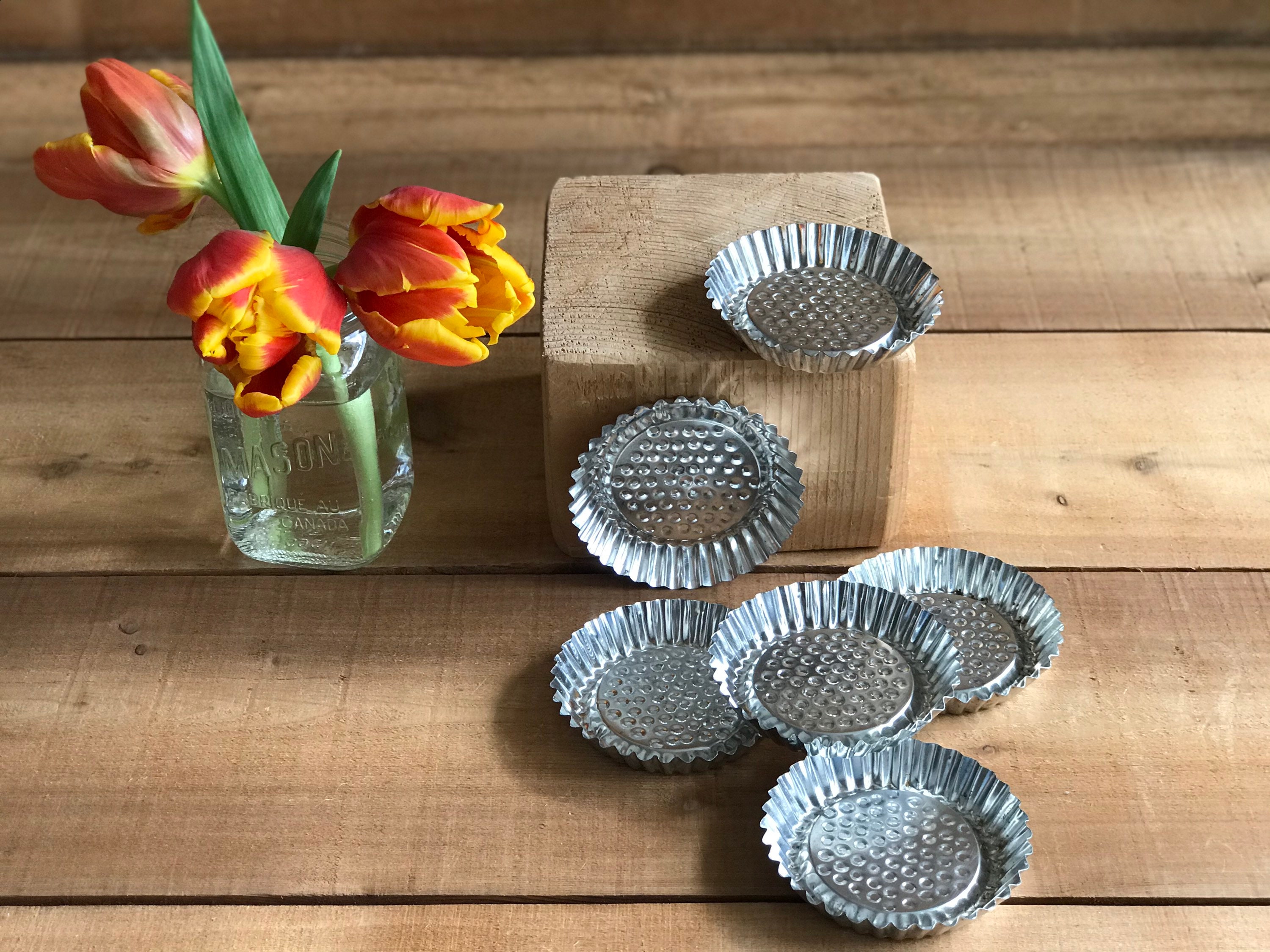Vintage tartlet tins set of 6/tartlet pans/mini cake pans Etsy