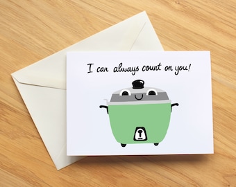 I can always count on you | Greeting Card | Taiwan Steamer Tatung