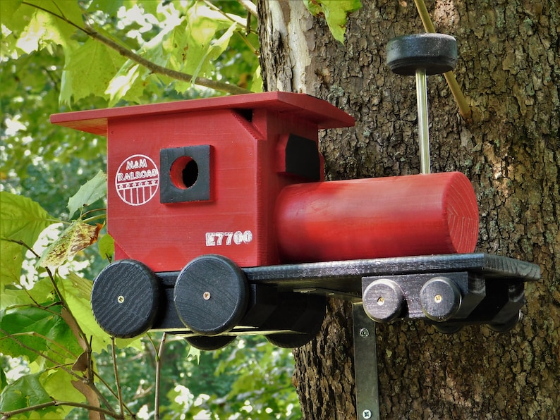 Railroad Bird House Etsy