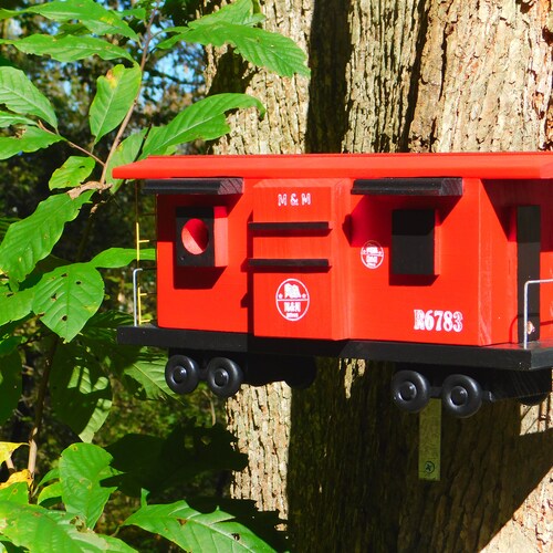 Railroad Bird House Etsy