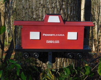 Pennsylvania Line Birdhouse Caboose - FREE Gift