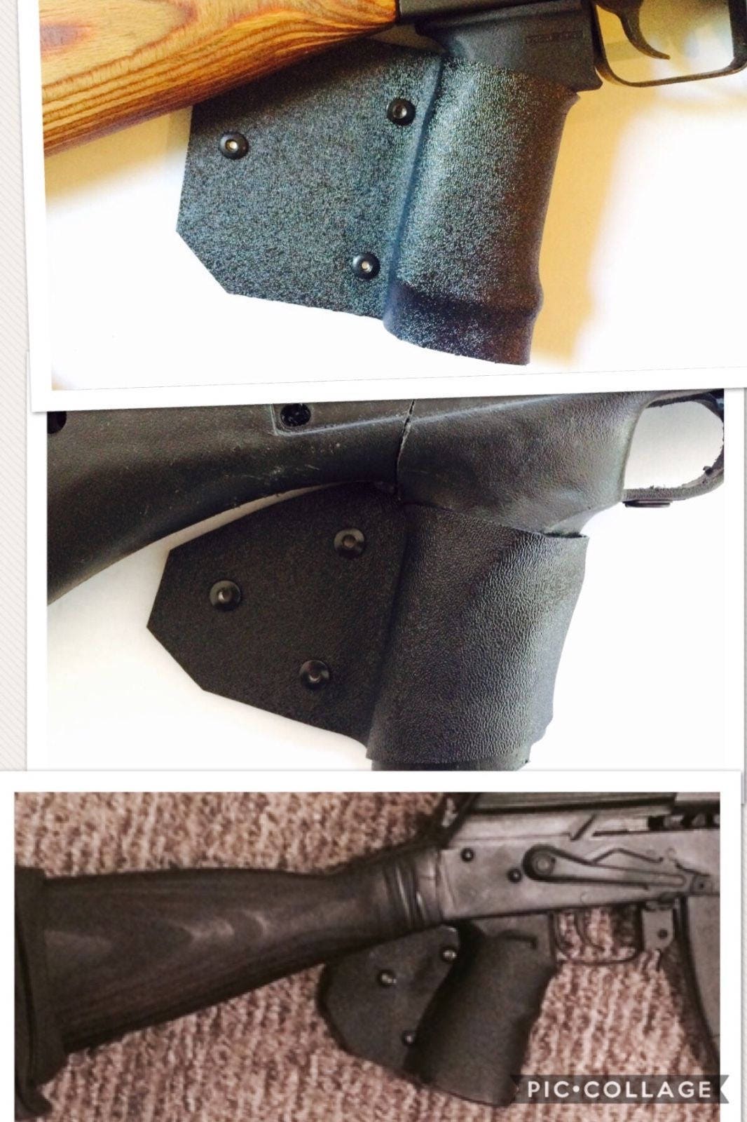 Featureless California Fin Grip Any grip Legal Compliant Wrap Etsy