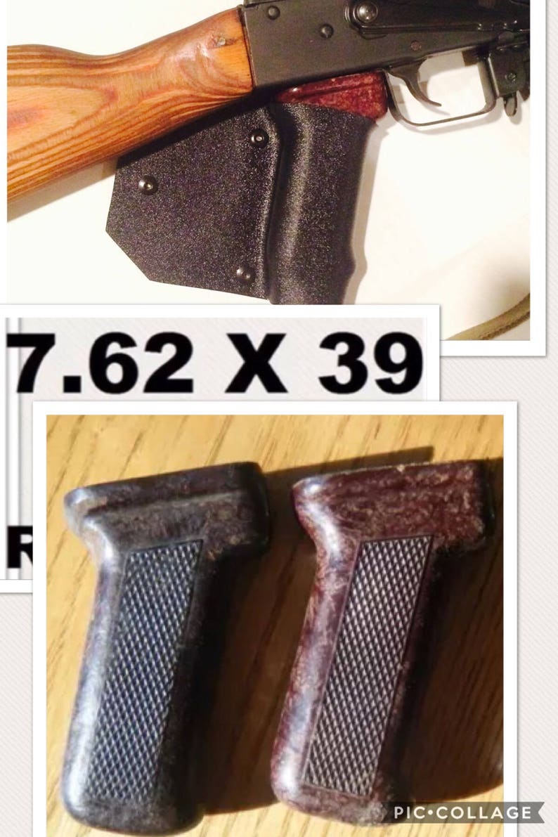 Featureless California Fin Grip Ak 47 WASR Grip CA Legal Free Etsy