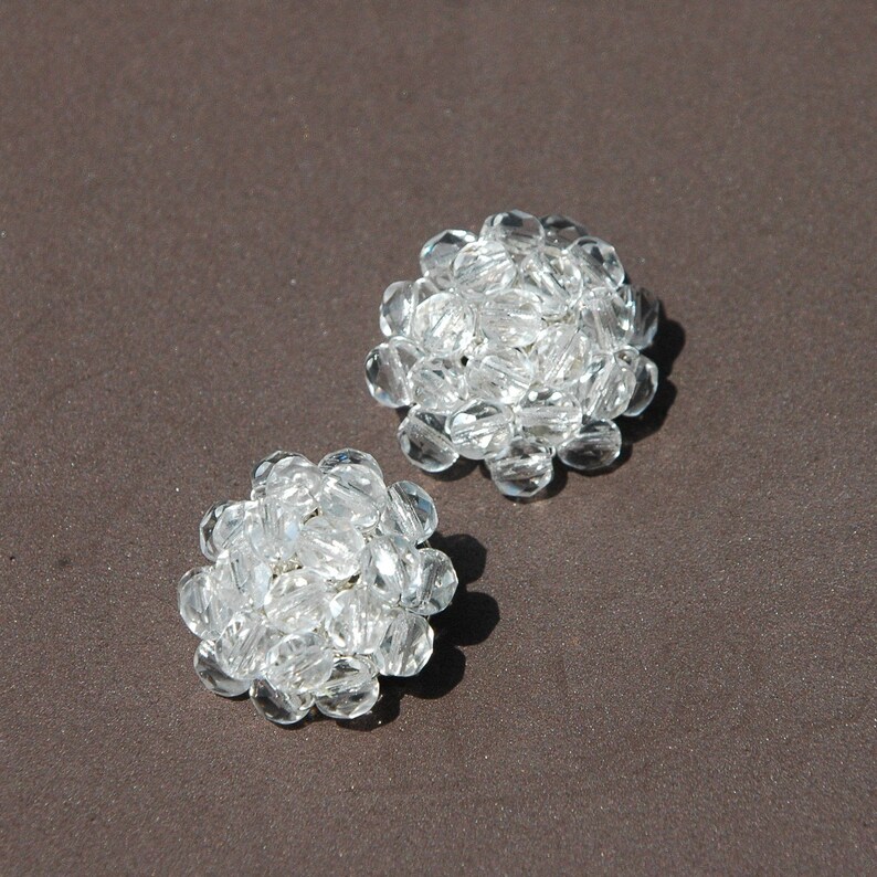Crystal Earrings Clear Color Earrings Elegant Classic Earrings for Woman