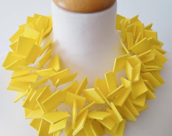 Sunny Yellow Necklace - Thoughtful Present for Any Occasion