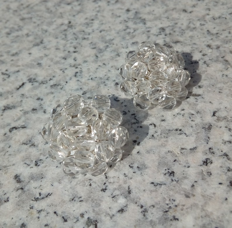 Crystal Earrings Clear Color Earrings Elegant Classic Earrings for Woman