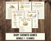 Winnie the Pooh Baby Shower Games 1, Activities, Wishes for Baby, Animals, Bingo, Price Right, Celebrities, Whats In Your Purse, Printable 