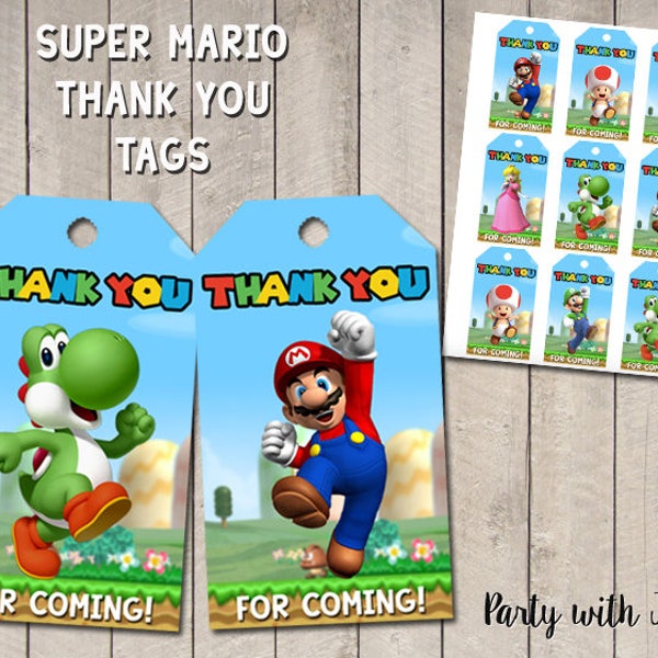 Super Mario Printable - Etsy