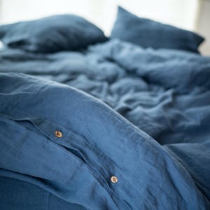 Duvet Cover Linen, Soft Linen, Linen Blanket Cover, Linen Duvet Cover, Custom Duvet Cover, with Inner Ties