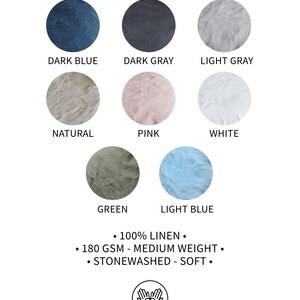 Color card wide linen colors