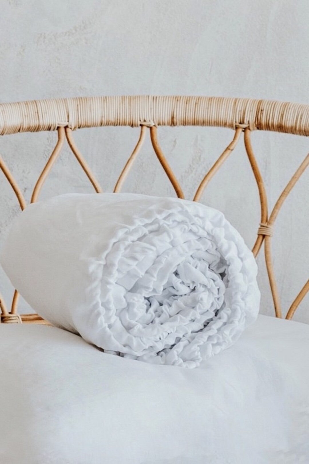 Organic Round Crib Sheet Linen Sheet Round Sheet Round Etsy