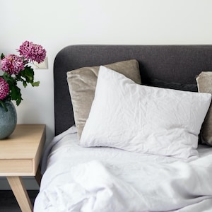 Linen Pillowcase, Natural Flax Bedding, Soft Linen Bedding, Linen Pillow Cover, Pillow Sham Linen