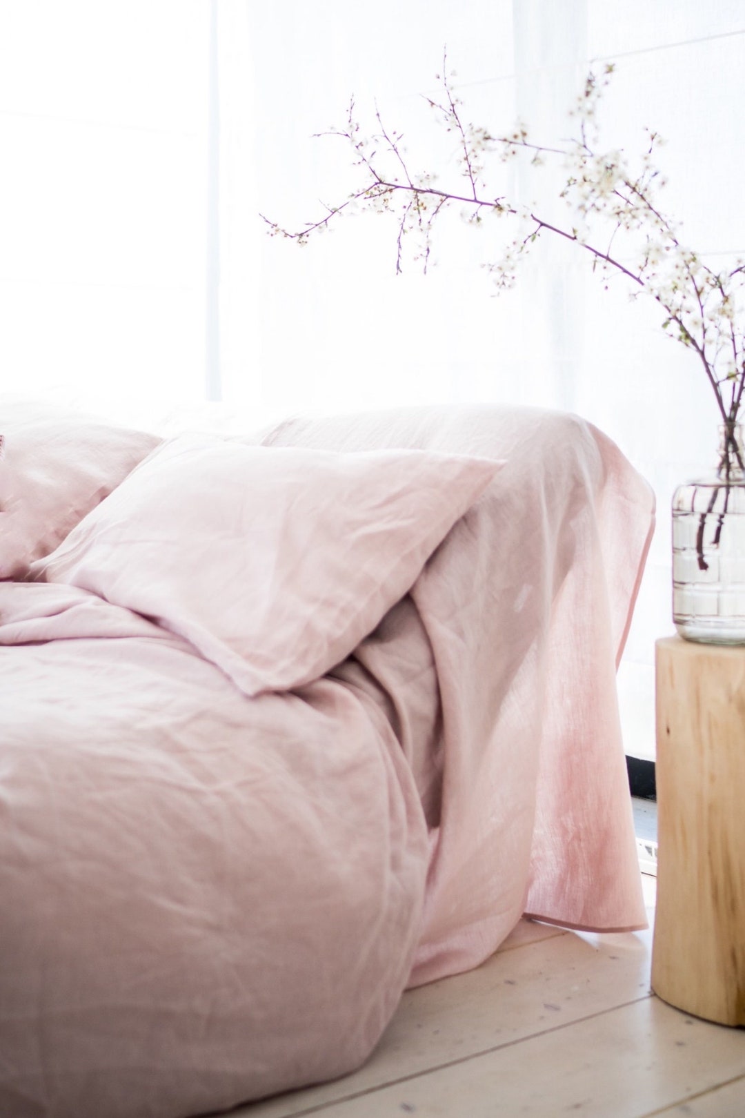 Linen Flat Sheet Linen Top Sheet Natural Flat Sheet Etsy