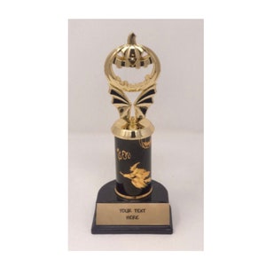 Halloween Trophy Costume Party Free wording Pumpkin trophies