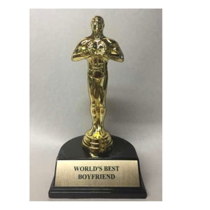 World's Best, award trophy Boyfriend or any selection Trophy-7"