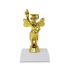 Spelling Bee Trophy Award 6&quot; tall. Free customization Trophies