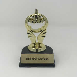Funniest Costume Halloween Trophy Costume Party pumpkin  trophies
