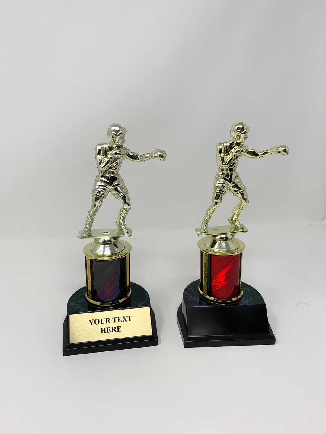 耐熱 二層 足あとぐらす (M) Boxing Trophy, 14"Silver Cup Boxing Award Trophies with  Free Personalization, 10枚組