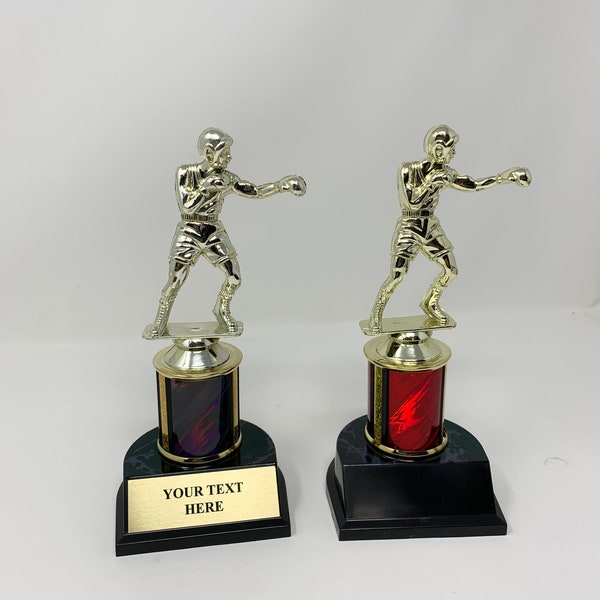 Boxer, Boxing Award-Trophy, Boxing tournament, Boxing match,  free Customization