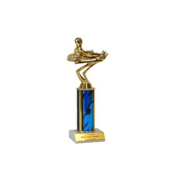 10" Go Kart Award Trophy, Sport trophies Racing Award