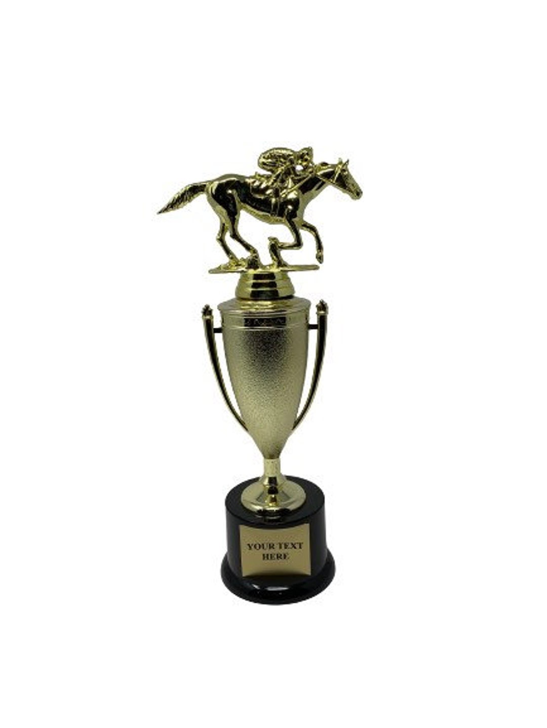 Trophy, Kentucky Derby Race Horse Trophy Jockey Horse Figure, Kentucky
