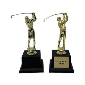 Trophy 7.5 Golf award Trophy, Sport trophies Golf tournament