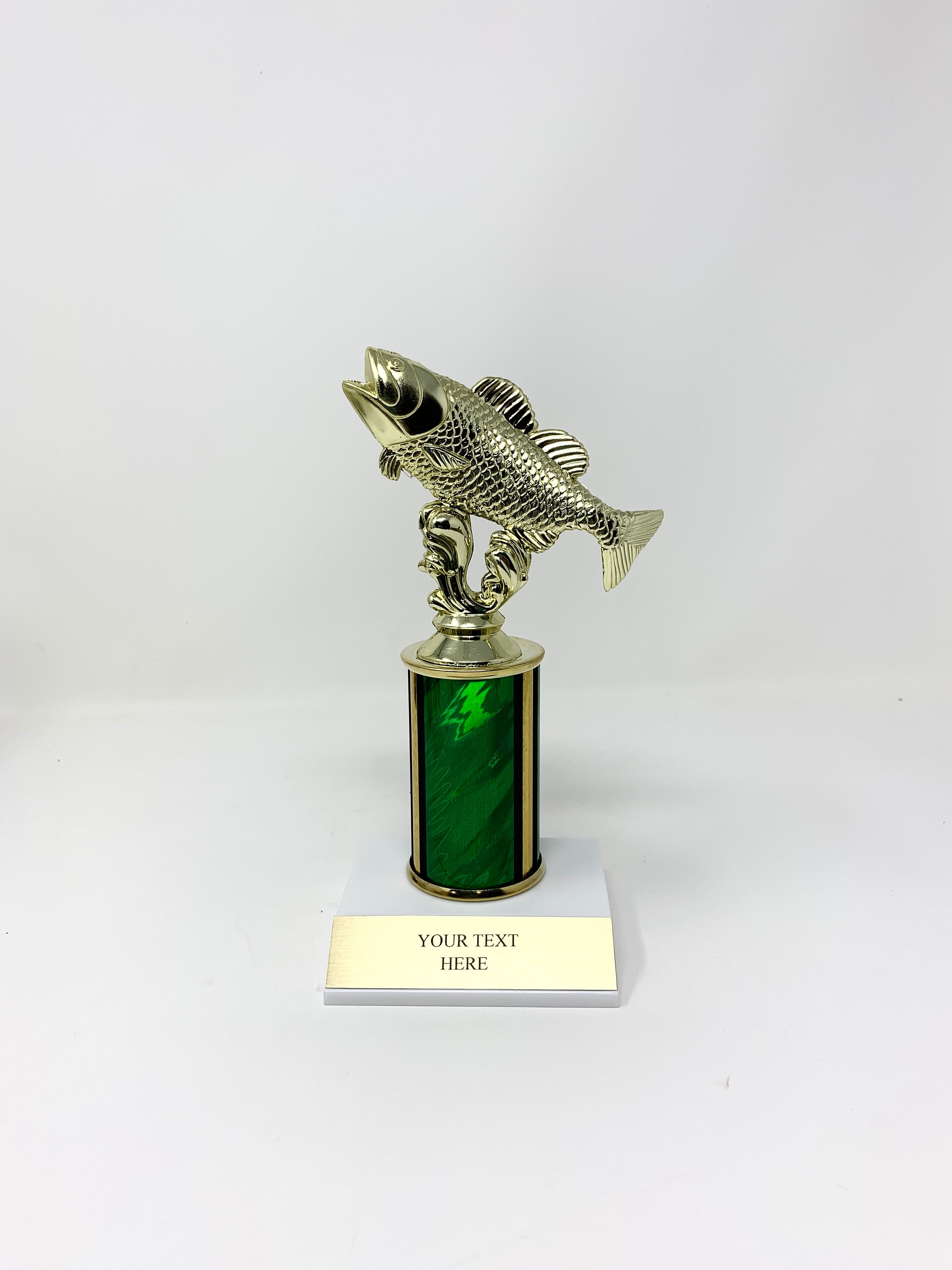 Bass Fishing Award Trophy Free Customization 