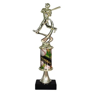 12 "MLB Baseball little league Trophy Trophies Tournament Awards Kostenlose Anpassung Farbwahl der Basis.