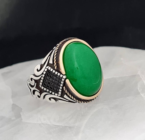 Anello di giada best sale uomo