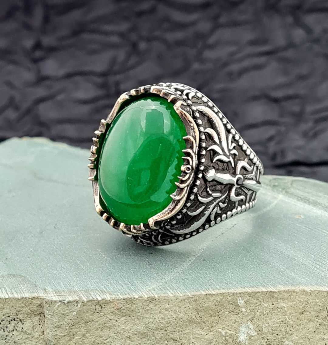 Sword Silver Men's Ring,sword Men's Ring 925 Sterling Silver,handmade