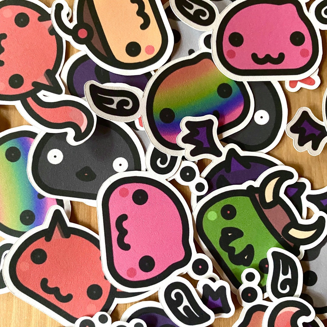 Slime Sticker Pack - Etsy