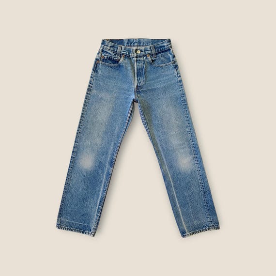 Vintage Levi's 501 Jeans: Size 23/ 24, Deep Faded Blue Wash