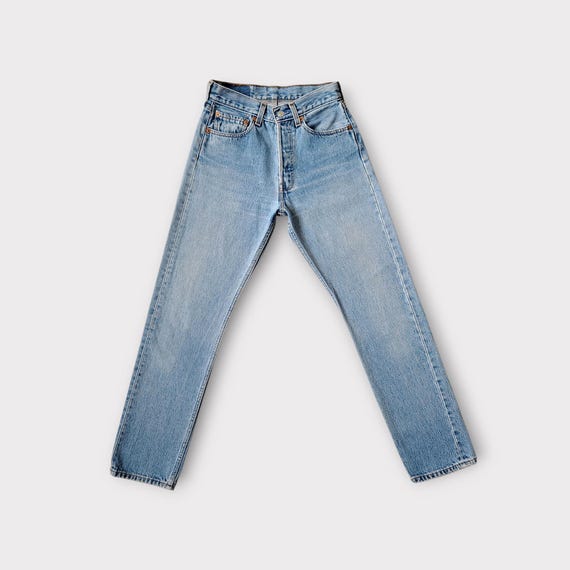 SOLD Size 24 25 Custom Levi's Vintage Levi's 501 Button Fly Jeans Faded