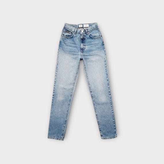 Vintage Calvin Klein Jeans Size 24 25 Tag size 2 in Faded Medium Blue |  422