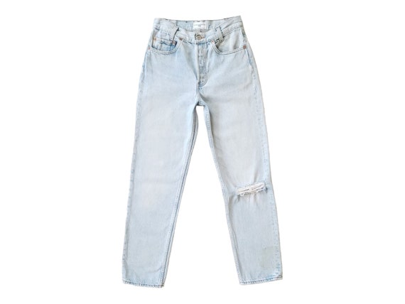 Vintage Levis 701 501 Student Jeans Size 24 Distr… - image 1