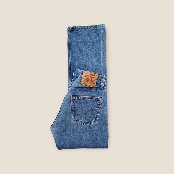Levis 501 Jeans Size 26 Tag size 29x30 in Faded Medium Blue Wash