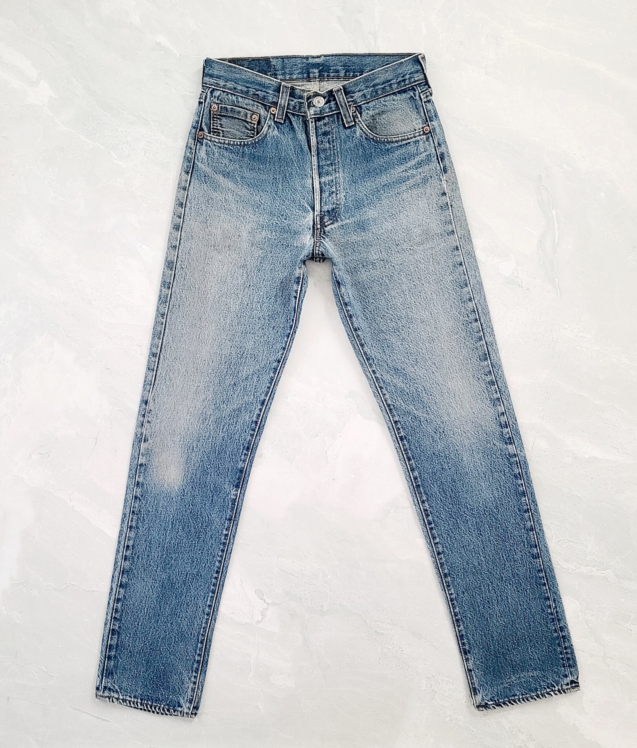 Size 26 Vintage Faded Levi's 501 Button Fly Jeans in - Etsy Denmark