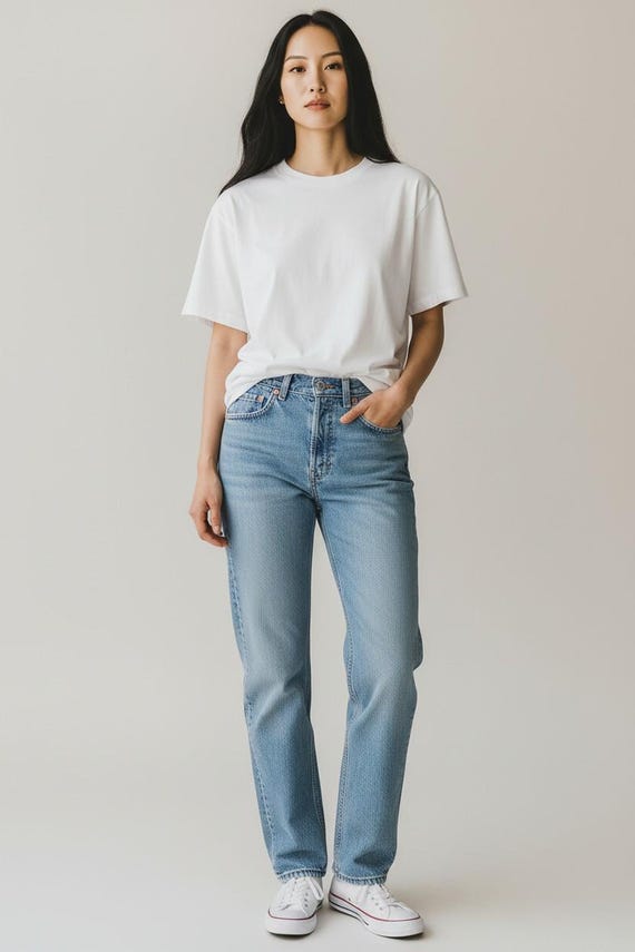 Vintage Levi's 505 Jeans: Faded Medium Blue Light Wash (Size 28)