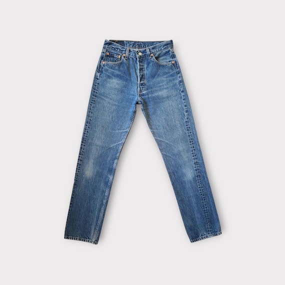SOLD Vintage Levi's 501 Jeans: Faded Wash, USA Made, 27/28 Waist