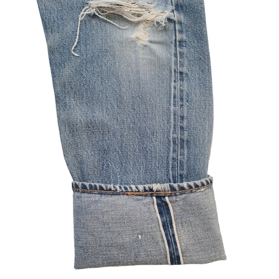 Vintage Levis 501 Redline Jeans Size 29 Faded Med… - image 8