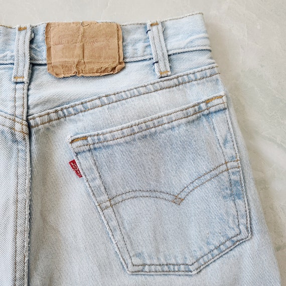 Vintage Levis 701 501 Student Jeans Size 24 Distr… - image 7