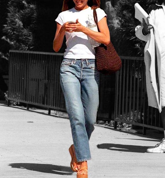 Size 23 24 Custom Levi's Vintage Levi's 501 Button Fly Jeans Faded