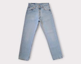 Size 26 27 Vintage 1980s Levi's 701 501 Jeans Tag Size 30x36 Size 26 27 Vintage 1980s Levi's 701 501 Jeans Tag Size 30x36