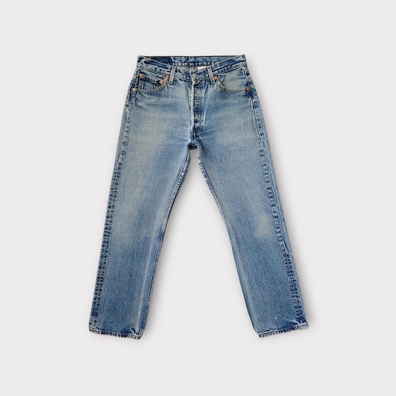 SOLD Size 28 29 Custom Levi's Vintage Levi's 501 Button Fly Jeans Faded