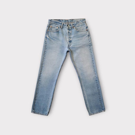 SOLD Vintage Levis 501 Button Fly Jeans Size 30 Faded